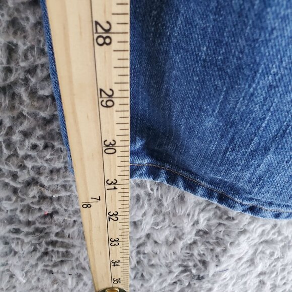 Eddie Bauer Jeans Mens 42x34 Blue Authentic Relaxed Fit Straight Leg *Read* - Picture 10 of 15